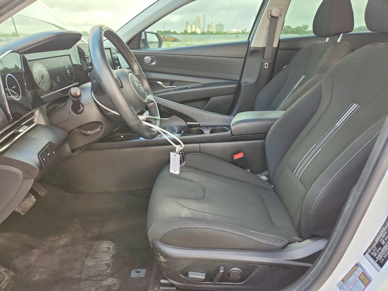 2022 Hyundai Elantra VIN 5NPLN4AG3NH081328 COPART salvage auction — Rear End, TX - SALVAGE VEHICLE TITLE, sold $5,600 on 2026-07-09 (photo 7)