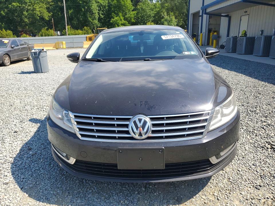 2013 Volkswagen Passat cc VIN WVWAP7AN6DE510672 COPART salvage auction — REAR END, Pa - Certificate Of Salvage, sold $875 on 2026-07-09 (photo 5)