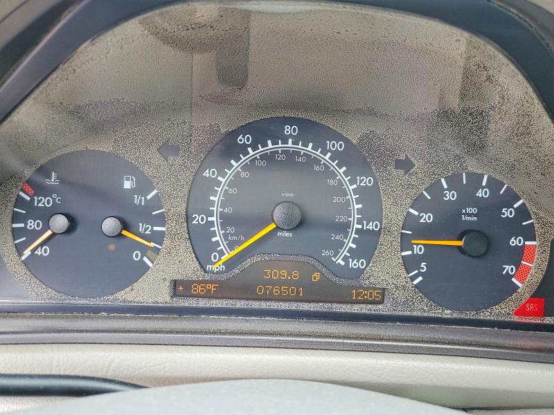 1999 Mercedes-benz Clk-klasse VIN WDBLK65G4XT009808 COPART salvage auction — REAR END, Md - Cert Of Salvage > 75% Damage, sold $900 on 2026-07-07 (photo 9)