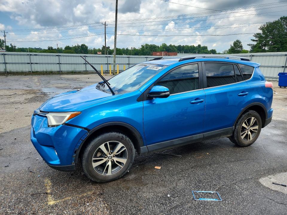 2017 Toyota Rav 4 VIN JTMWFREV7HJ701304 COPART salvage auction — FRONT END, Al - Cert Of Title-Salvage Title, sold $3,700 on 2026-07-09 (photo 1)