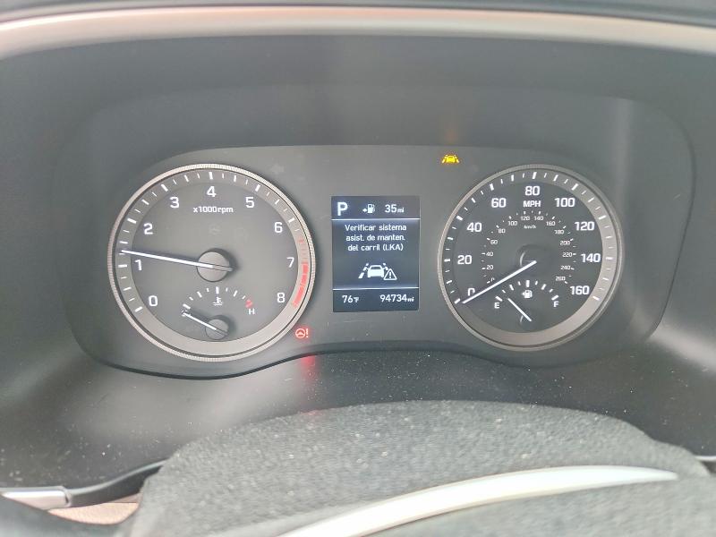 2021 Hyundai Tucson VIN KM8J3CAL3MU399258 COPART salvage auction — REAR END, Pa - Certificate Of Salvage, sold $1,350 on 2026-07-21 (photo 9)