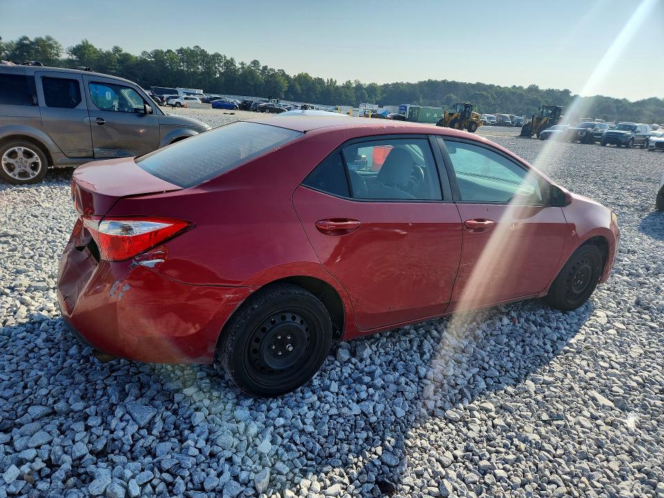 2014 Toyota VIN 5YFBURHE3EP105744 COPART salvage auction — REAR END, Ga - Cert Of Title-Salvage, sold $1,250 on 2026-07-03 (photo 3)