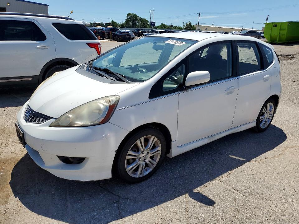 2010 Honda Fit VIN JHMGE8H49AC034135 COPART salvage auction — REAR END, Ok - Cert Of Title-Salvage, sold $950 on 2026-07-16 (photo 1)