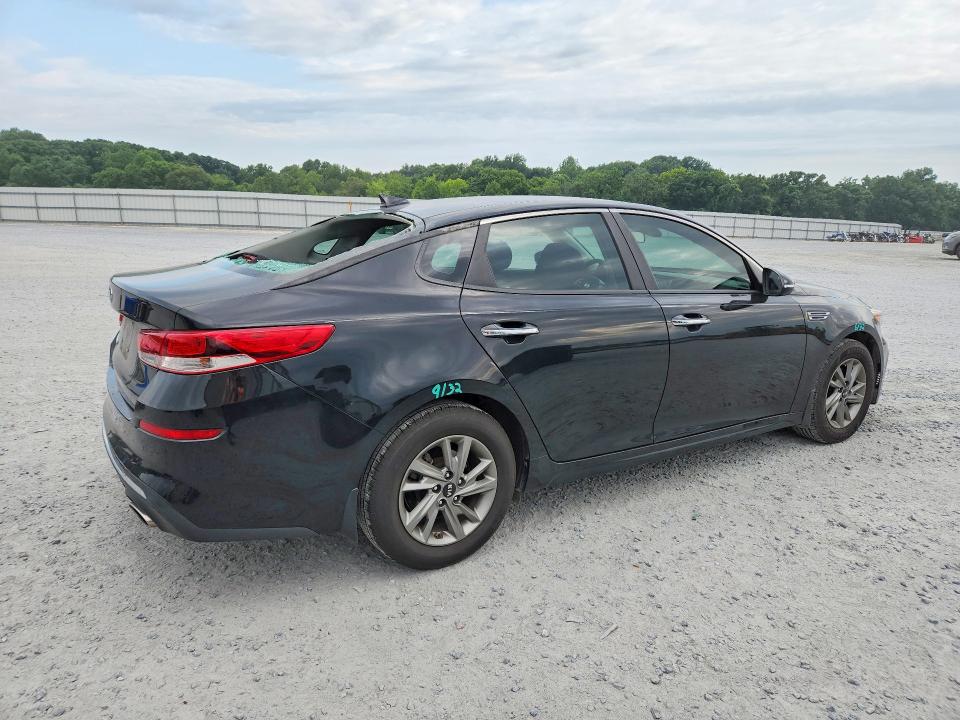 2019 Kia Optima VIN 5XXGT4L33KG284843 COPART salvage auction — FRONT END, Salvage Title, sold $375 on 2026-07-29 (photo 3)