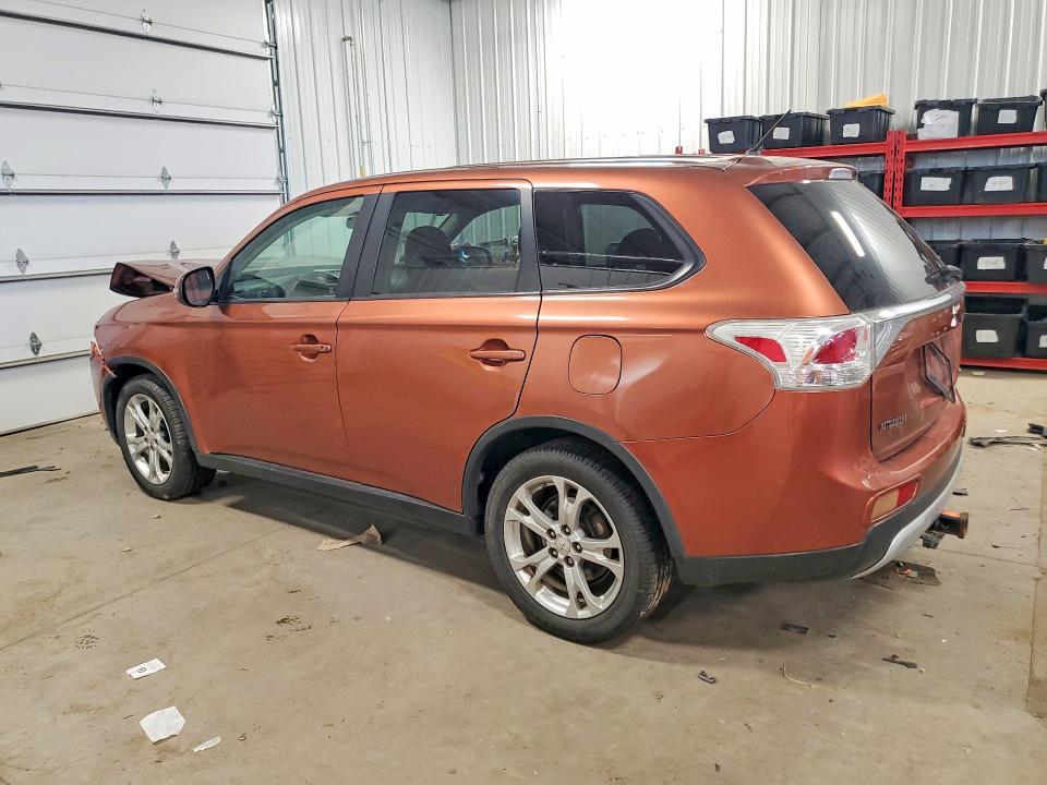2015 Mitsubishi Outlander VIN JA4AD3A3XFZ009810 COPART salvage auction — FRONT END, Mn - Cert Of Title-Salvage, sold $575 on 2026-07-09 (photo 2)