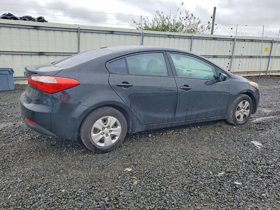 2014 Kia Forte VIN KNAFK4A65E5138588 COPART salvage auction — FRONT END, NJ - CERT OF TITLE-SALVAGE (P), sold $375 on 2026-07-02 (photo 3)