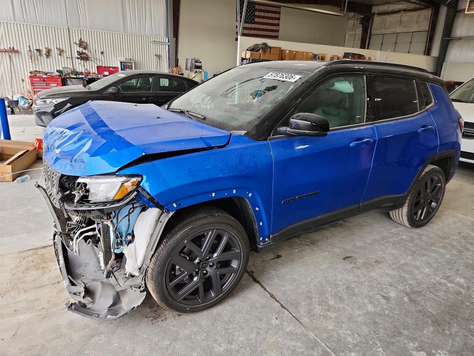 2026 Jeep Compass VIN 3C4NJDCN8TT168915 COPART salvage auction — FRONT END, Ne - Cert Of Title-Salvage, sold $525 on 2026-07-28 (photo 1)
