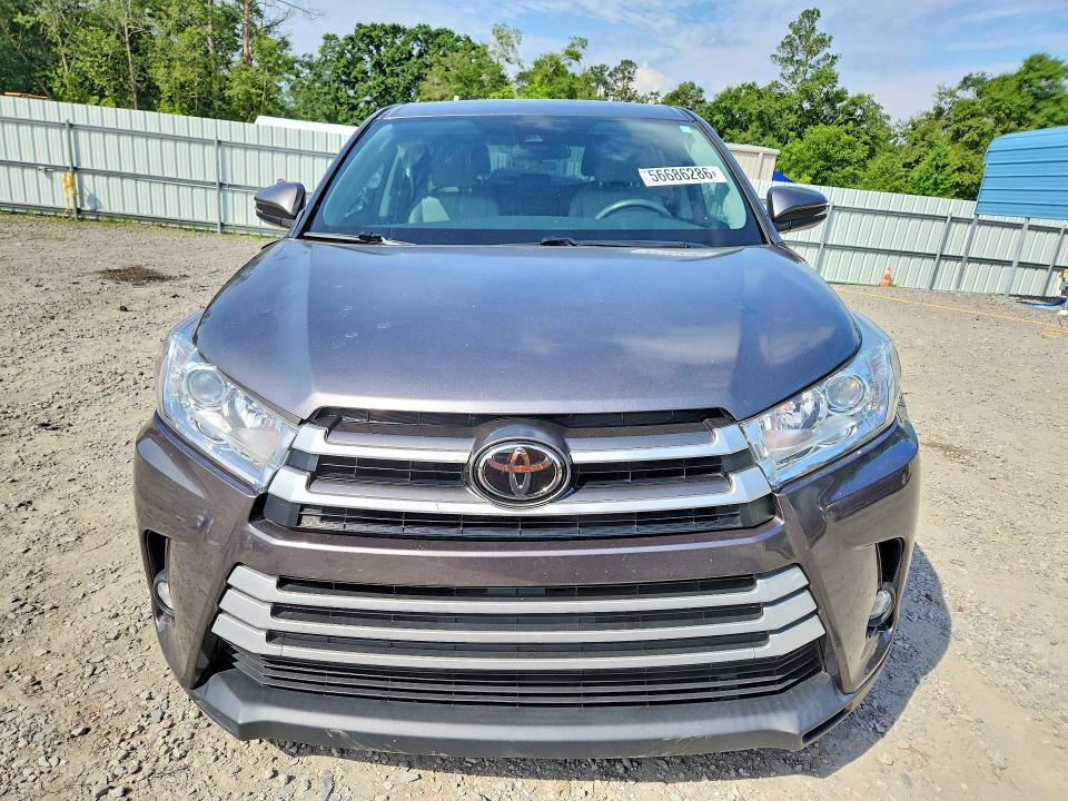 2017 Toyota Highlander VIN 5TDZZRFH1HS218066 COPART salvage auction — SIDE, Sc - Cert Of Title-Salvage, sold $6,800 on 2026-07-14 (photo 5)