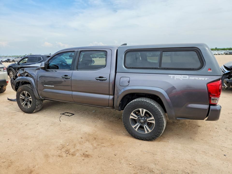 2017 Toyota Tacoma VIN 5TFAZ5CN4HX049347 COPART salvage auction — FRONT END, Tx - Salvage Vehicle Title, sold $11,200 on 2026-07-30 (photo 2)