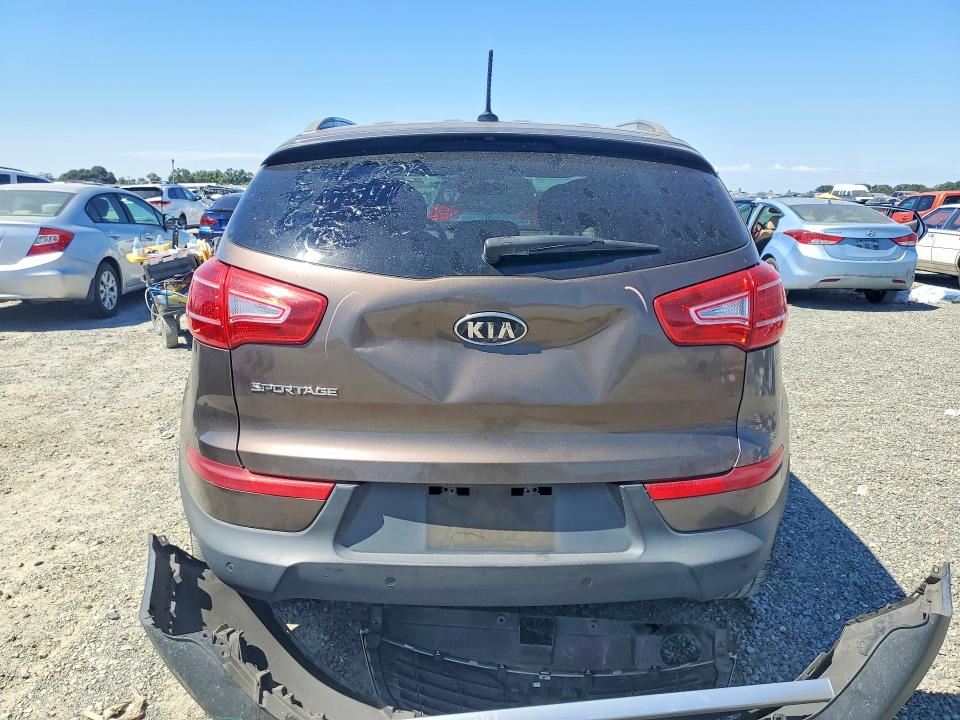 2012 Kia VIN KNDPB3A20C7185642 COPART salvage auction — FRONT END, Ca - Salvage Certificate, sold $1,100 on 2026-07-02 (photo 6)