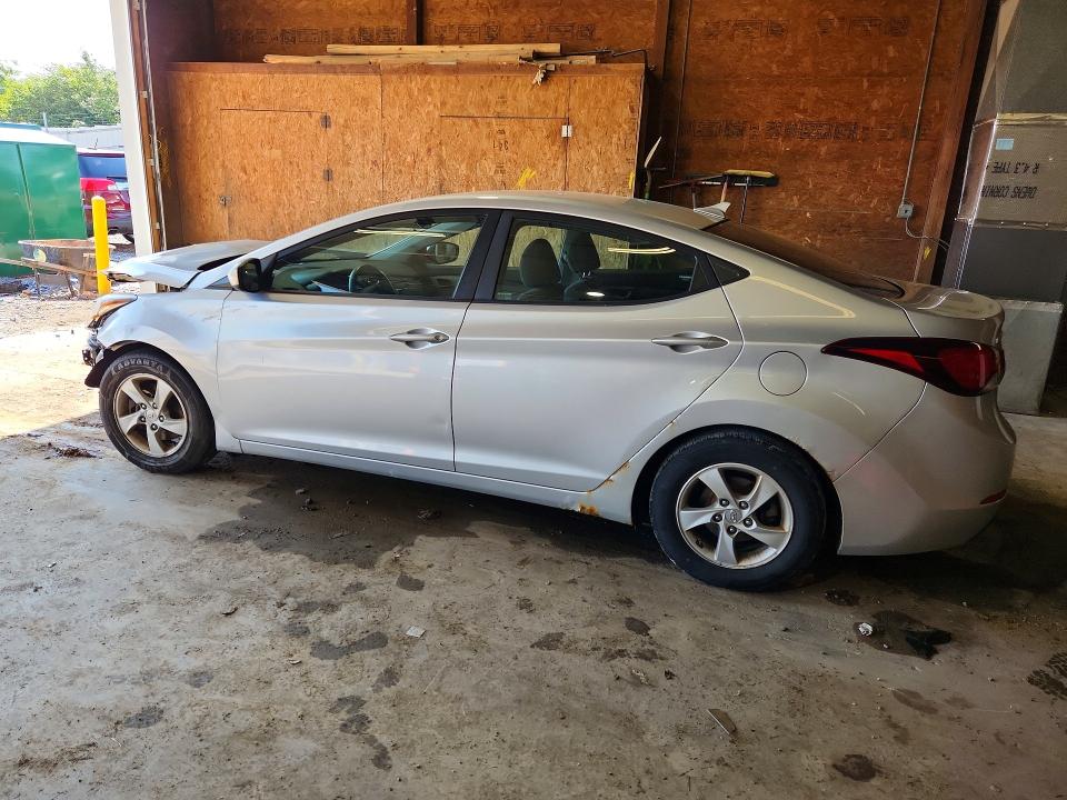 2015 Hyundai VIN 5NPDH4AE5FH623749 COPART salvage auction — FRONT END, PA - CERTIFICATE OF SALVAGE, sold $250 on 2026-07-02 (photo 2)