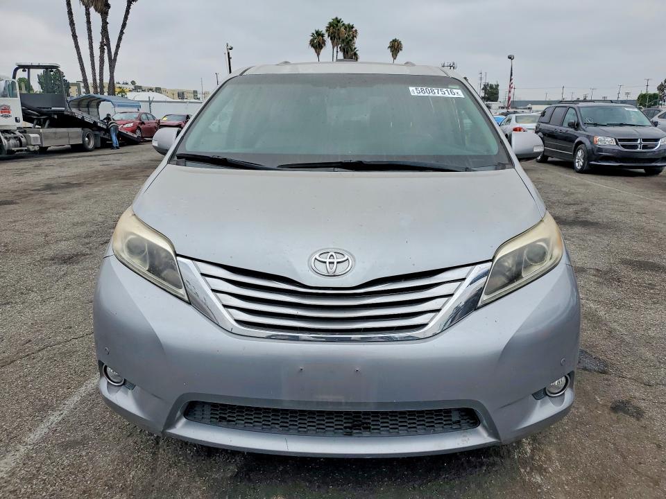2015 Toyota Sienna VIN 5TDYK3DC6FS648628 COPART salvage auction — SIDE, Ca - Salvage Certificate, sold $6,700 on 2026-07-17 (photo 5)