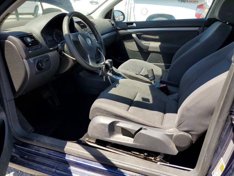 2007 Volkswagen Rabbit VIN WVWBR71K47W248685 COPART salvage auction — FRONT END, CO - PUBLIC - SALVAGE TITLE (P), sold $325 on 2026-07-14 (photo 7)