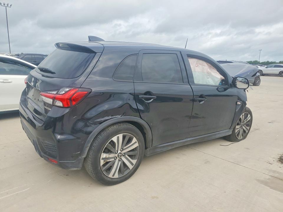 2021 Mitsubishi Outlander VIN JA4APUAUXMU021732 COPART salvage auction — FRONT END, Tx - Salvage Vehicle Title, sold $1,750 on 2026-07-16 (photo 3)