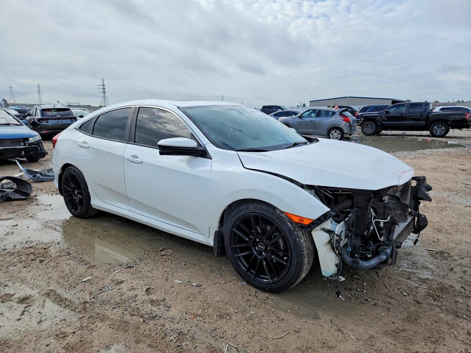 2018 Honda VIN JHMFC1F72JX041023 COPART salvage auction — FRONT END, Tx - Salvage Vehicle Title, sold $2,750 on 2026-07-14 (photo 4)