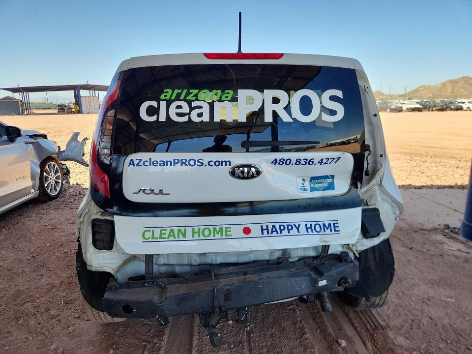 2016 Kia Soul VIN KNDJN2A24G7342960 COPART salvage auction — REAR END, Az - Cert Of Title - Salvage, sold $1,500 on 2026-07-07 (photo 6)