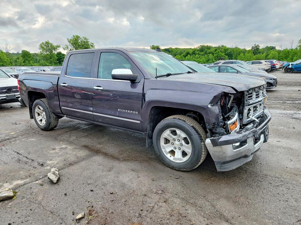 2015 Chevrolet Silverado VIN 3GCUKSEC7FG179393 COPART salvage auction — FRONT END, Ny - Mv-907A Salvage Certificate, sold $3,300 on 2026-07-02 (photo 4)