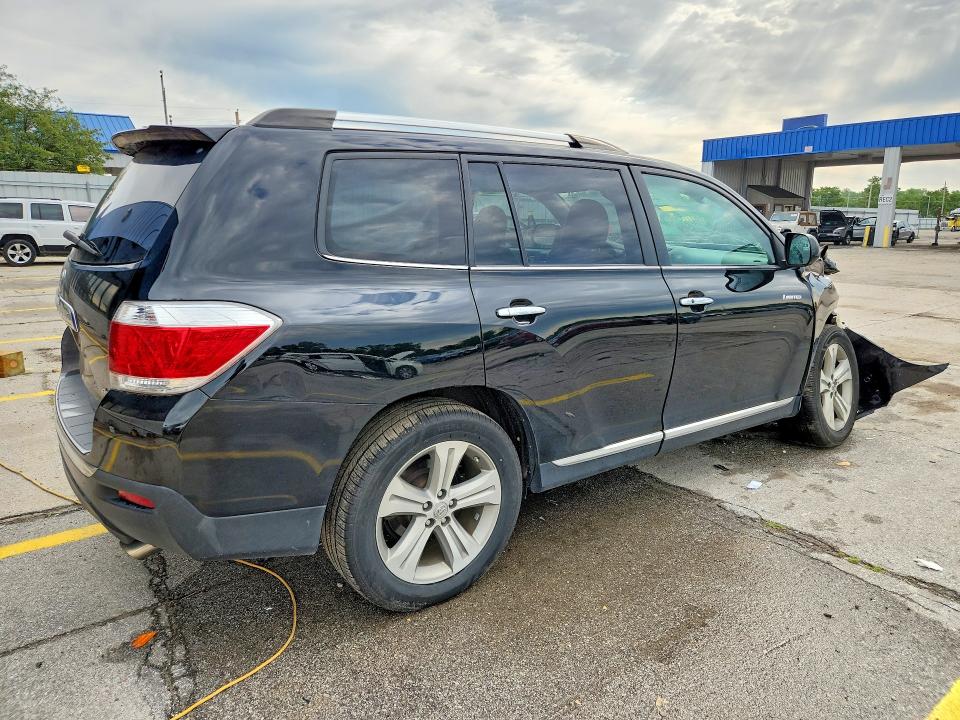 2011 Toyota Highlander VIN 5TDDK3EH7BS077041 COPART salvage auction — FRONT END, In - Cert Of Title-Salvage Title, sold $3,250 on 2026-07-06 (photo 3)
