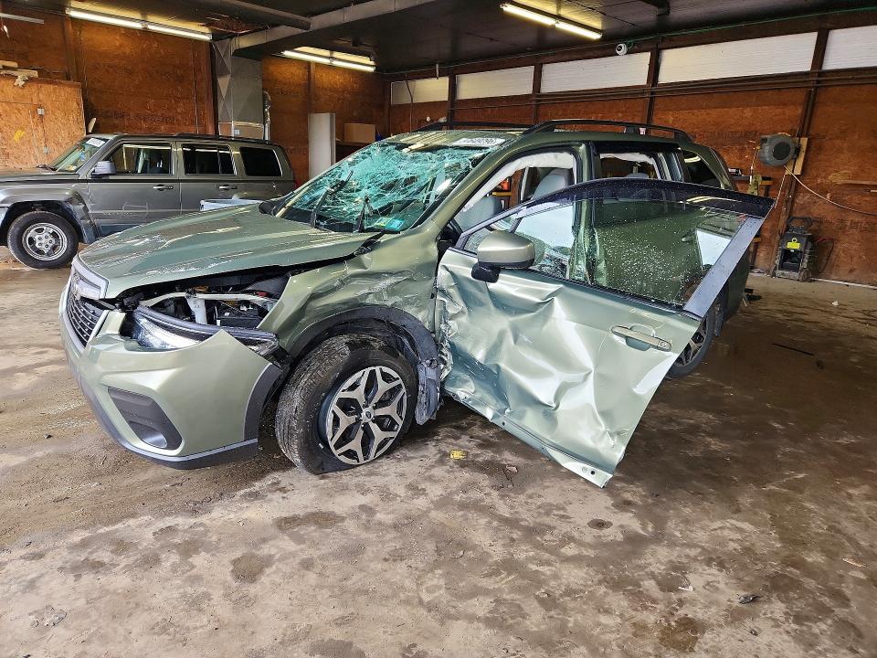 2020 Subaru Forester VIN JF2SKAJCXLH589468 COPART salvage auction — ROLLOVER, Pa - Certificate Of Salvage, sold $625 on 2026-07-23 (photo 1)