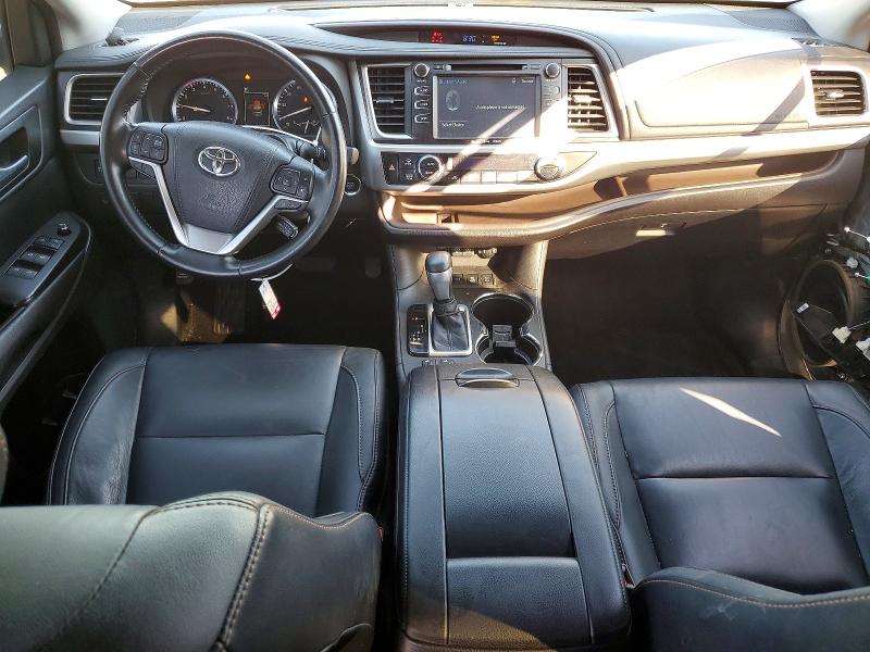 2017 Toyota VIN 5TDJZRFH8HS511346 COPART salvage auction — FRONT END, CA - SALVAGE CERTIFICATE, sold $7,400 on 2026-07-27 (photo 8)