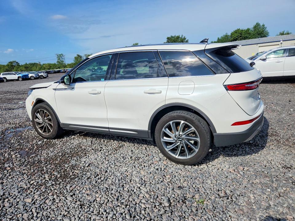2023 Lincoln Corsair VIN 5LMCJ1CA0PUL10049 COPART salvage auction — FRONT END, Wv - Salvage Certificate, sold $12,300 on 2026-07-20 (photo 2)