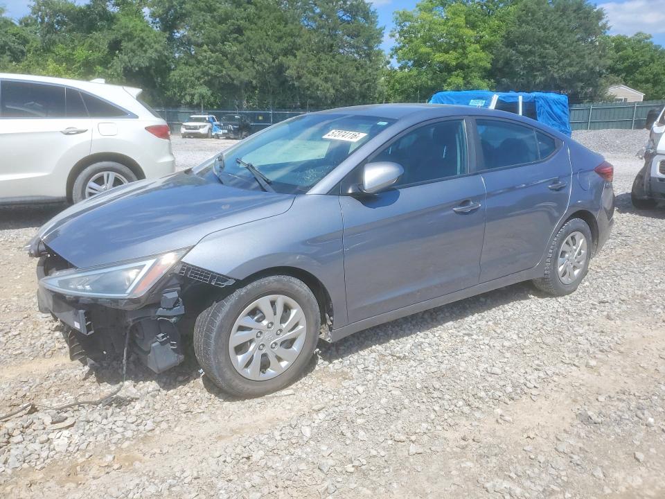 2019 Hyundai Elantra VIN KMHD74LF5KU810090 COPART salvage auction — FRONT END, Tn - Certificate Of Title (P), sold $1,000 on 2026-07-09 (photo 1)
