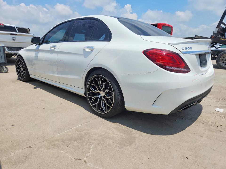 2019 Mercedes-benz C-klasse VIN 55SWF8DB2KU322130 COPART salvage auction — VANDALISM, Tx - Certificate Of Title, sold $7,100 on 2026-08-20 (photo 2)