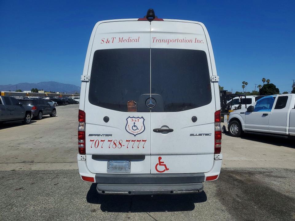 2014 Mercedes-benz Sprinter VIN WDZPE8CC2E5896980 COPART salvage auction — SIDE, Ca - Salvage Certificate, sold $2,000 on 2026-07-29 (photo 6)