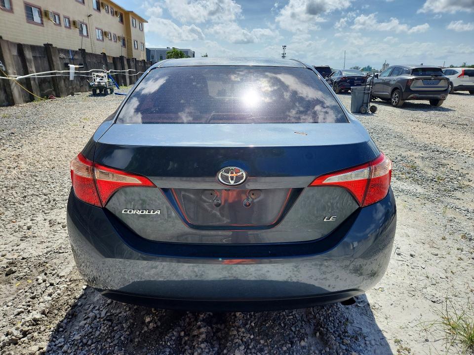 2017 Toyota Corolla VIN 5YFBURHE9HP703339 COPART salvage auction — SIDE, Fl - Cert Of Title Slvg Rebuildable, sold $3,750 on 2026-07-10 (photo 6)