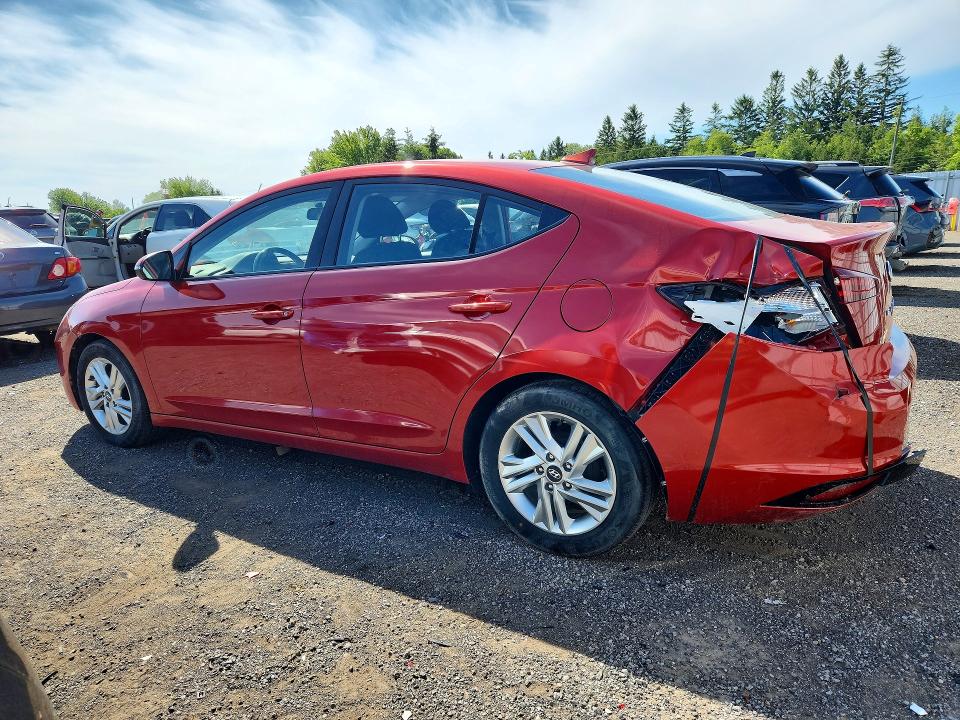 2020 Hyundai Elantra VIN KMHD84LF5LU109838 COPART salvage auction — REAR END, ON - PERMIT NO BRAND - UNFIT, sold $1,500 on 2026-07-23 (photo 2)