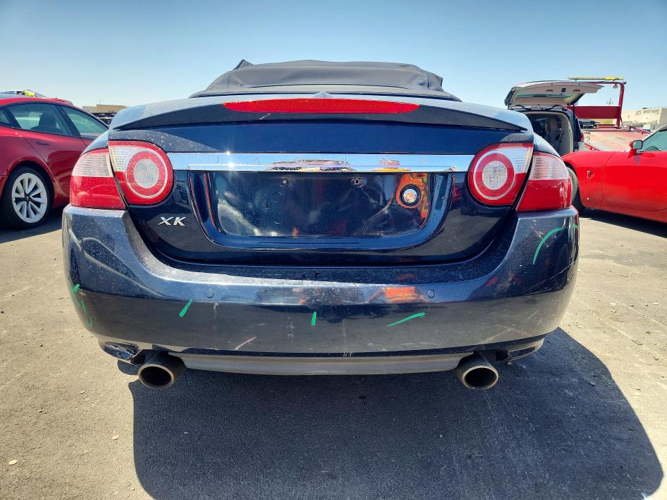 2008 Jaguar Xk VIN SAJWA44B085B26291 COPART salvage auction — ROOF, Nv - Salvage Title, sold $500 on 2026-07-20 (photo 6)