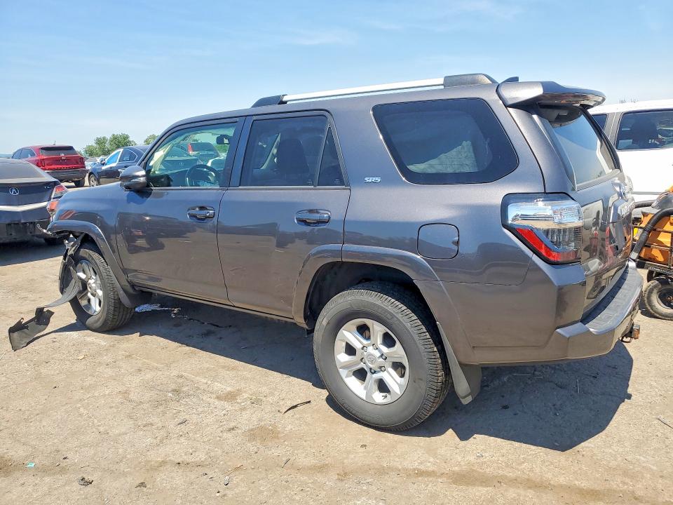 2022 Toyota 4runner VIN JTENU5JR1N6068280 COPART salvage auction — FRONT END, Pa - Certificate Of Salvage, sold $6,100 on 2026-07-21 (photo 2)