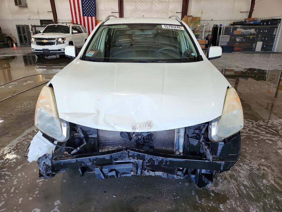 2009 Nissan Rogue sport VIN JN8AS58T59W050238 COPART salvage auction — FRONT END, IL - SALVAGE CERTIFICATE, sold $350 on 2026-07-08 (photo 5)