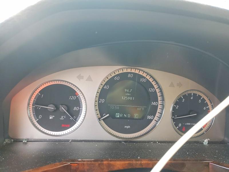 2012 Mercedes-benz VIN WDCGG8HB4CF825243 COPART salvage auction — FRONT END, Or - Salvage Title Certificate, sold $2,050 on 2026-07-29 (photo 9)