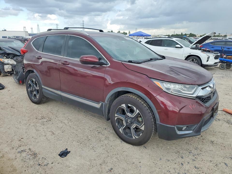 2018 Honda Cr-v VIN 7FARW1H93JE053667 COPART salvage auction — FRONT END, TX - SALVAGE VEHICLE TITLE (P), sold $8,100 on 2026-07-31 (photo 4)