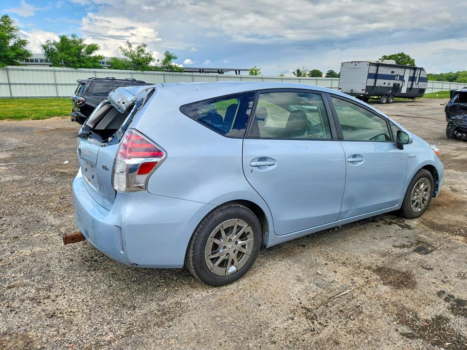 2016 Toyota Prius VIN JTDZN3EU0GJ052173 COPART salvage auction — ROOF, Salvage Title, sold $2,350 on 2026-07-14 (photo 3)