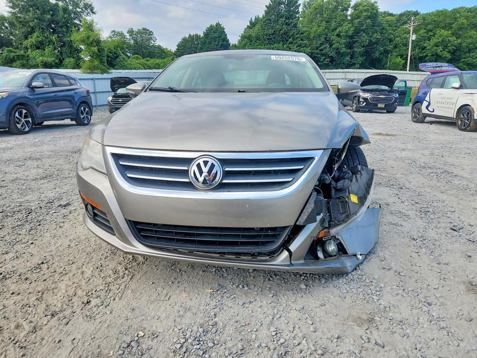 2011 Volkswagen Passat cc VIN WVWHN7AN6BE700750 COPART salvage auction — FRONT END, Nc - Salvage Certificate Of Title, sold $1,350 on 2026-08-19 (photo 5)