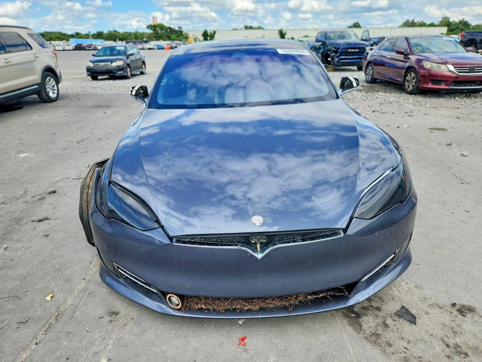 2018 Tesla VIN 5YJSA1E2XJF244456 COPART salvage auction — FRONT END, Fl - Cert Of Title Slvg Rebuildable, sold $4,050 on 2026-07-06 (photo 5)