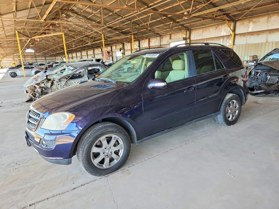 2007 Mercedes-benz Ml-class VIN 4JGBB86E17A272271 — COPART salvage auction photo