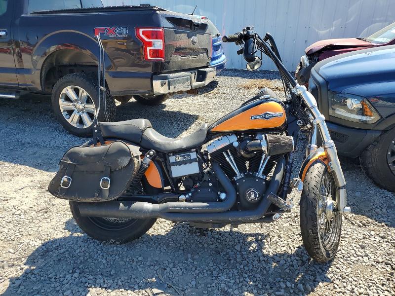 2011 Harley-davidson Fxdb VIN 1HD1GX41XBC319255 COPART salvage auction — ROLLOVER, FL - CERT OF TITLE SLVG REBUILDABLE, sold $575 on 2026-07-20 (photo 1)