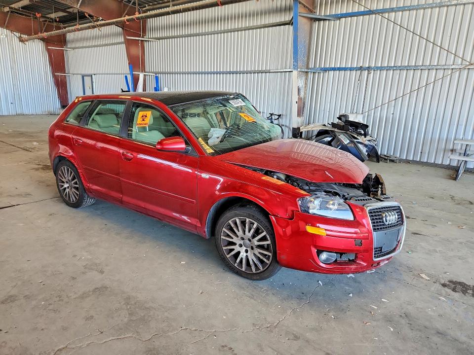 2006 Audi A3 VIN WAUMF78PX6A029757 COPART salvage auction — FRONT END, Ca - Salvage Certificate, sold $10 on 2026-07-09 (photo 4)