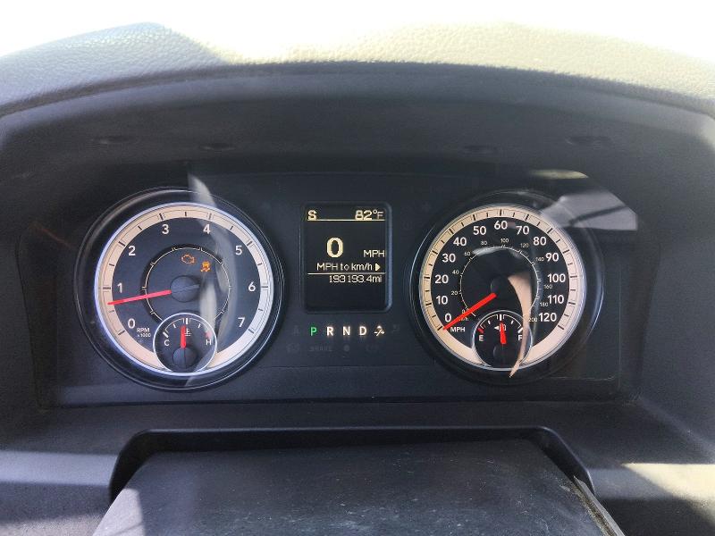 2016 Ram 2500 VIN 3C6UR5CJ3GG281605 COPART salvage auction — NORMAL WEAR, Fl - Certificate Of Title, sold $4,200 on 2026-07-09 (photo 9)