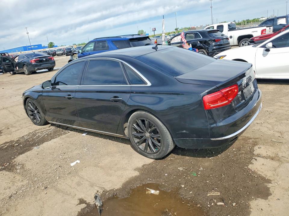2014 Audi A8 VIN WAURGAFDXEN004650 COPART salvage auction — FRONT END, MI - CERTIFICATE OF TITLE, sold $325 on 2026-07-31 (photo 2)