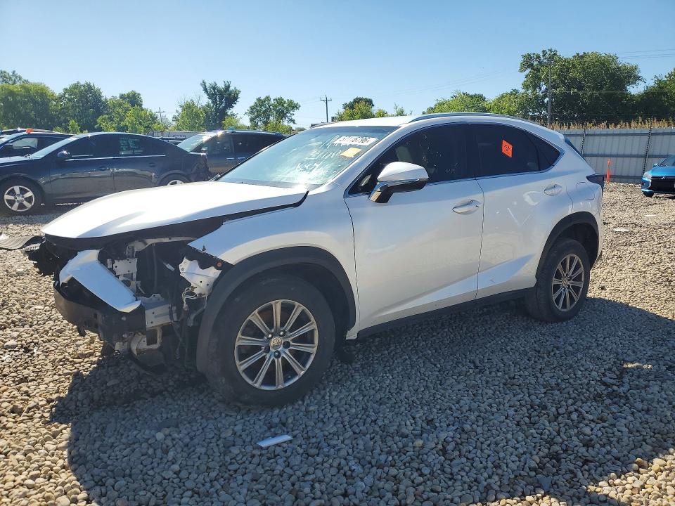 2016 Lexus Nx VIN JTJYARBZ1G2038316 COPART salvage auction — FRONT END, Il - Certificate Of Title, sold $4,350 on 2026-07-22 (photo 1)