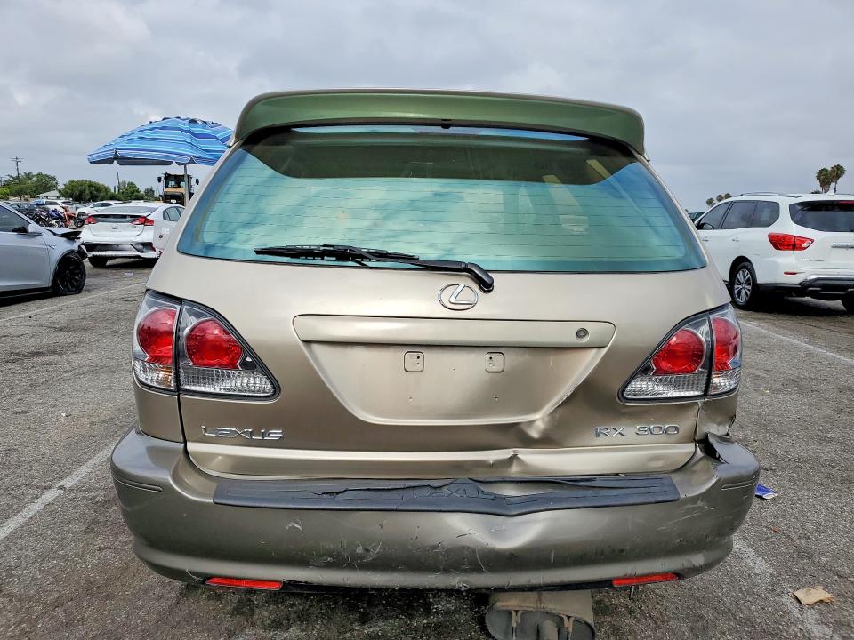 2001 Lexus Rx VIN JTJGF10U510112149 COPART salvage auction — FRONT END, Ca - Salvage Certificate, sold $700 on 2026-07-31 (photo 6)
