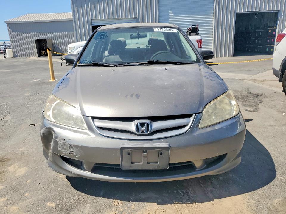 2005 Honda Civic VIN JHMES16535S006278 COPART salvage auction — REAR END, CA - SALVAGE CERTIFICATE, sold $625 on 2026-07-09 (photo 5)