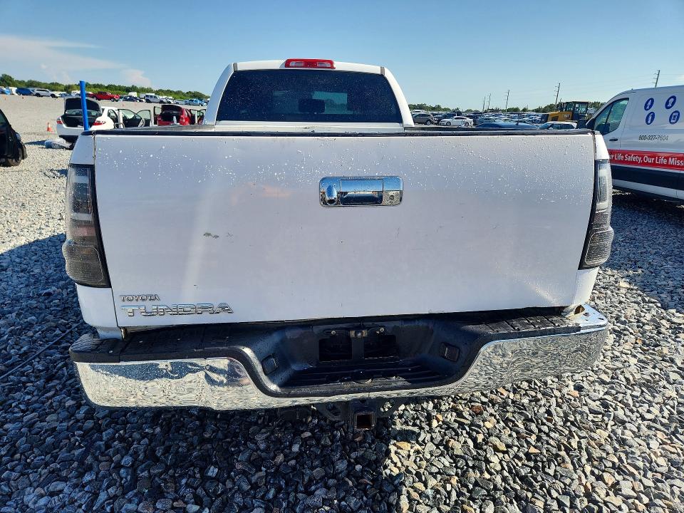 2010 Toyota Tundra VIN 5TFTY5F15AX006582 COPART salvage auction — WATER/FLOOD, Fl - Cert Of Title-Slvg Rebld Flood, sold $15 on 2026-07-24 (photo 6)