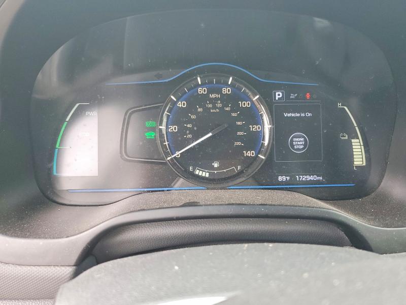 2019 Hyundai Ioniq VIN KMHC65LC1KU129290 COPART salvage auction — REAR END, Ia - Certificate Of Title, sold $1,950 on 2026-07-06 (photo 9)