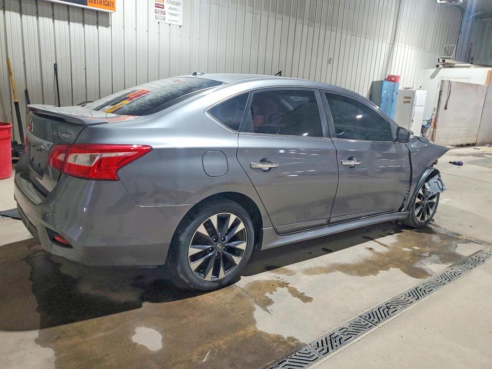 2017 Nissan Sentra VIN 3N1CB7AP1HY213099 COPART salvage auction — FRONT END, Pa - Certificate Of Salvage, sold $1,200 on 2026-07-02 (photo 3)