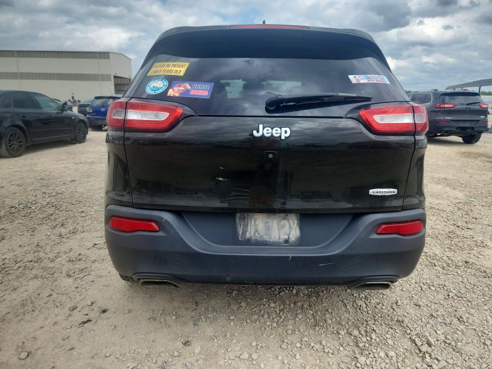 2017 Jeep Cherokee VIN 1C4PJLCS1HW607849 COPART salvage auction — SIDE, Salvage Title, sold $800 on 2026-07-23 (photo 6)